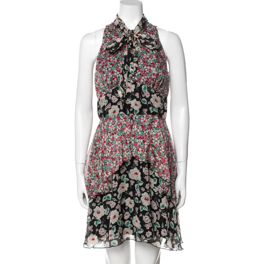 ANNA SUI Silk Mini Dress